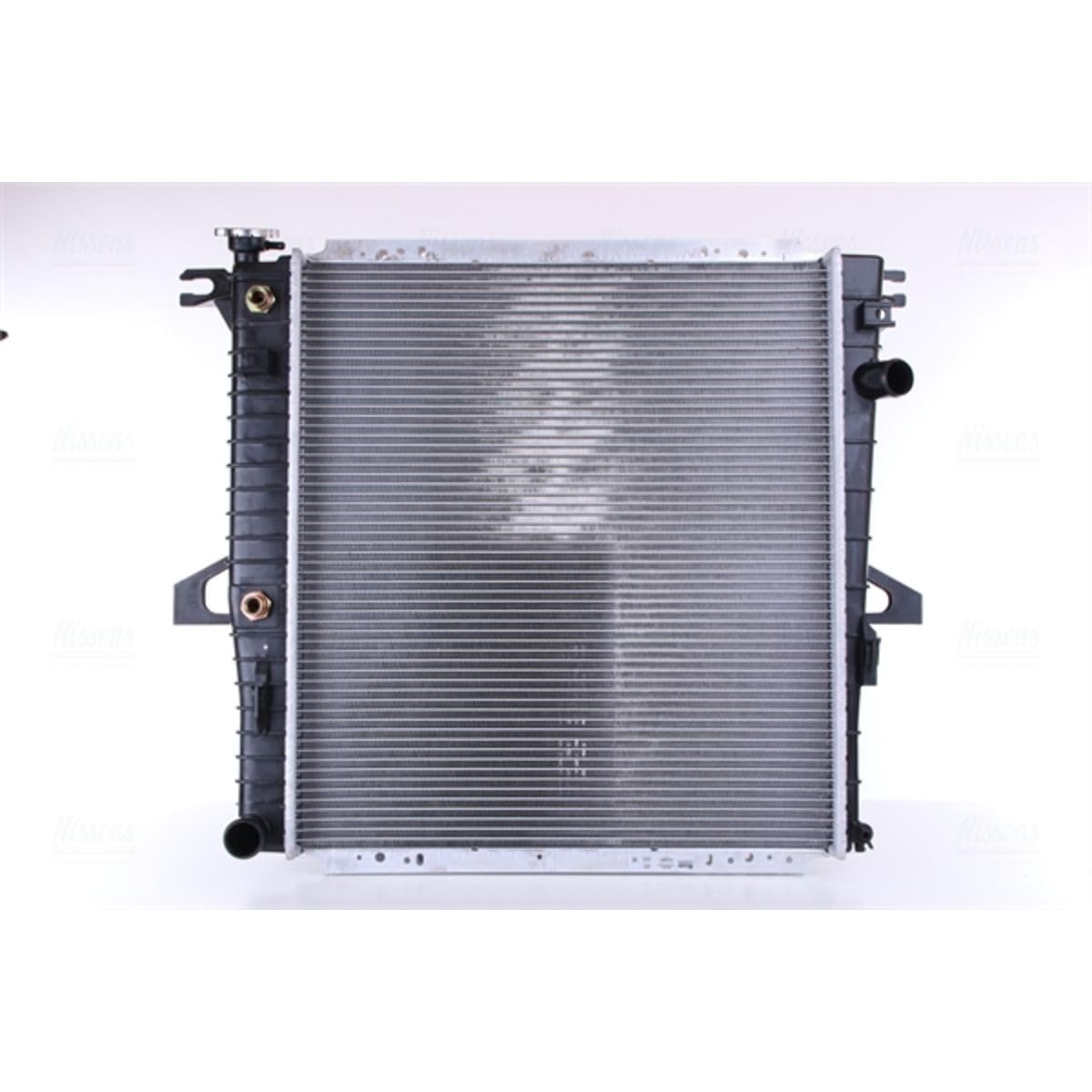 Nissens 69203 Radiator with Integrated Transmission Oil Cooler - High Performance Cooling for Ford, Chevy, Dodge - Perfect for Off-Road & Towing