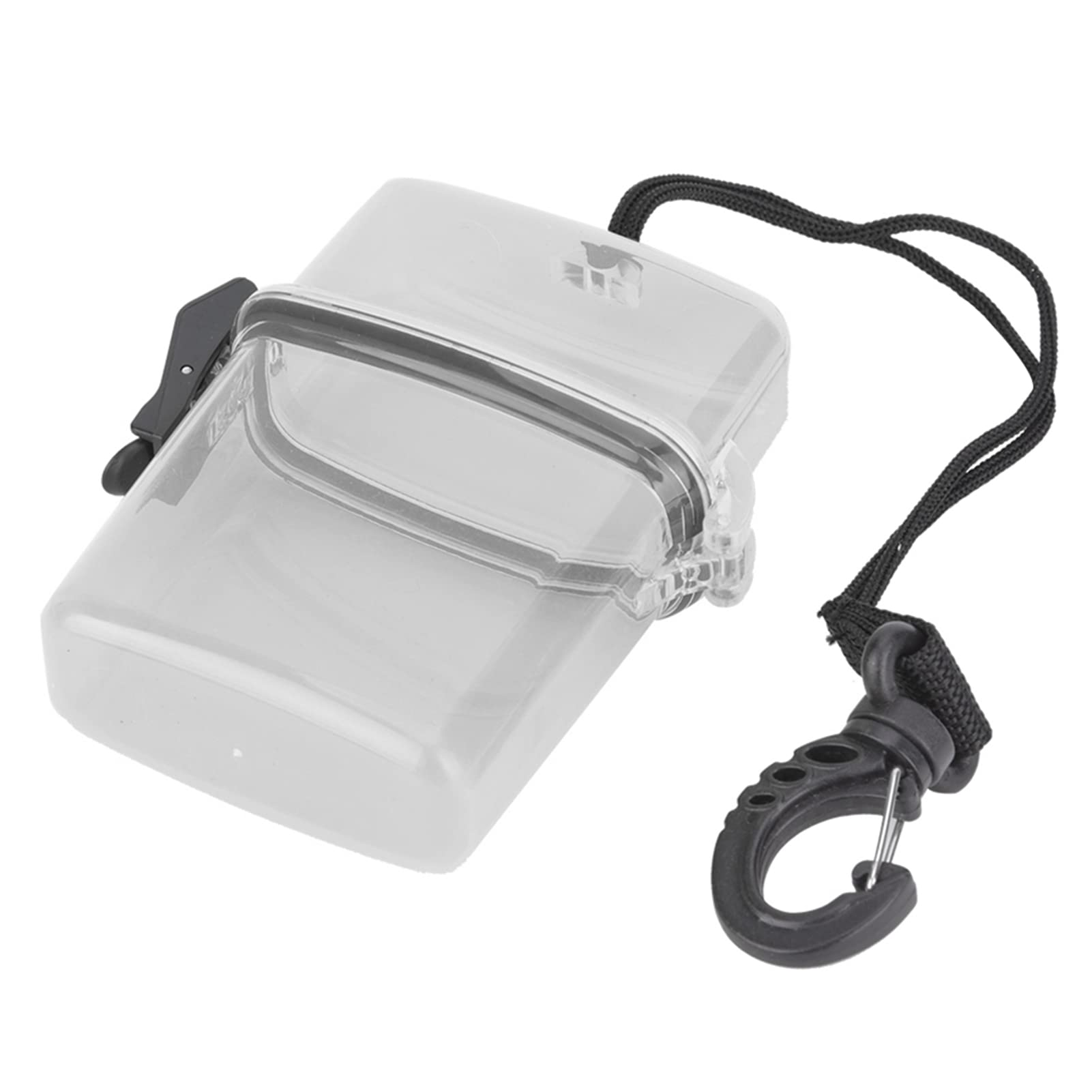 Waterproof Dry Box - Portable Transparent Small Waterproof Case with Rope Hook | Floating Watertight Storage Container for Kayaking, Surfing, Hiking, Fishing, Camping & Outdoor Adventures | Perfect for Keeping Phones, Keys & Valuables Safe in Wet Conditions