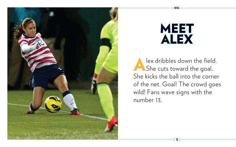 Alex Morgan Book - 9781608186679 - Inspirational Soccer Biography for Fans & Young Athletes