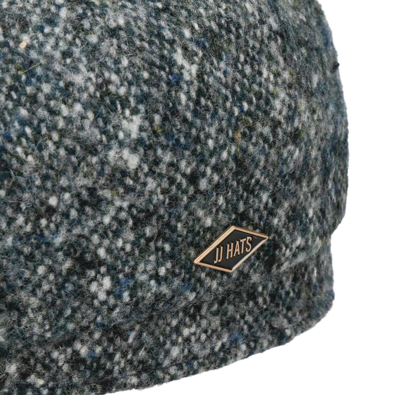JJ Hats - Premium Eight Panel Cap in Donegal Virgin Wool for Men & Women | Classic Irish Tweed Style for Outdoor, Casual & Winter Wear