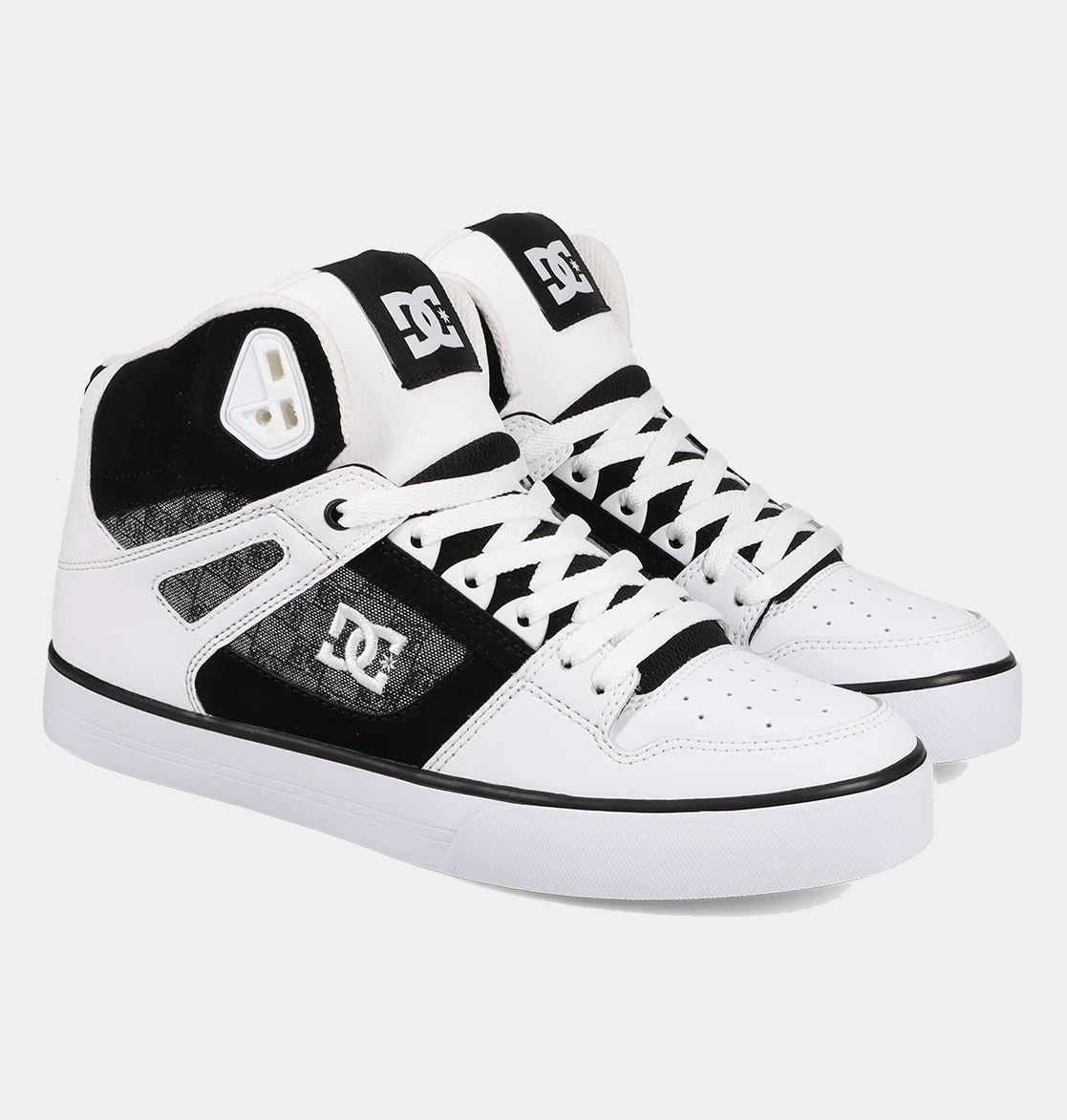 Pure High Top WC Sneakers - Trendy White Canvas Shoes for Men & Women | Perfect for Casual Wear, Street Style & Everyday Fashion