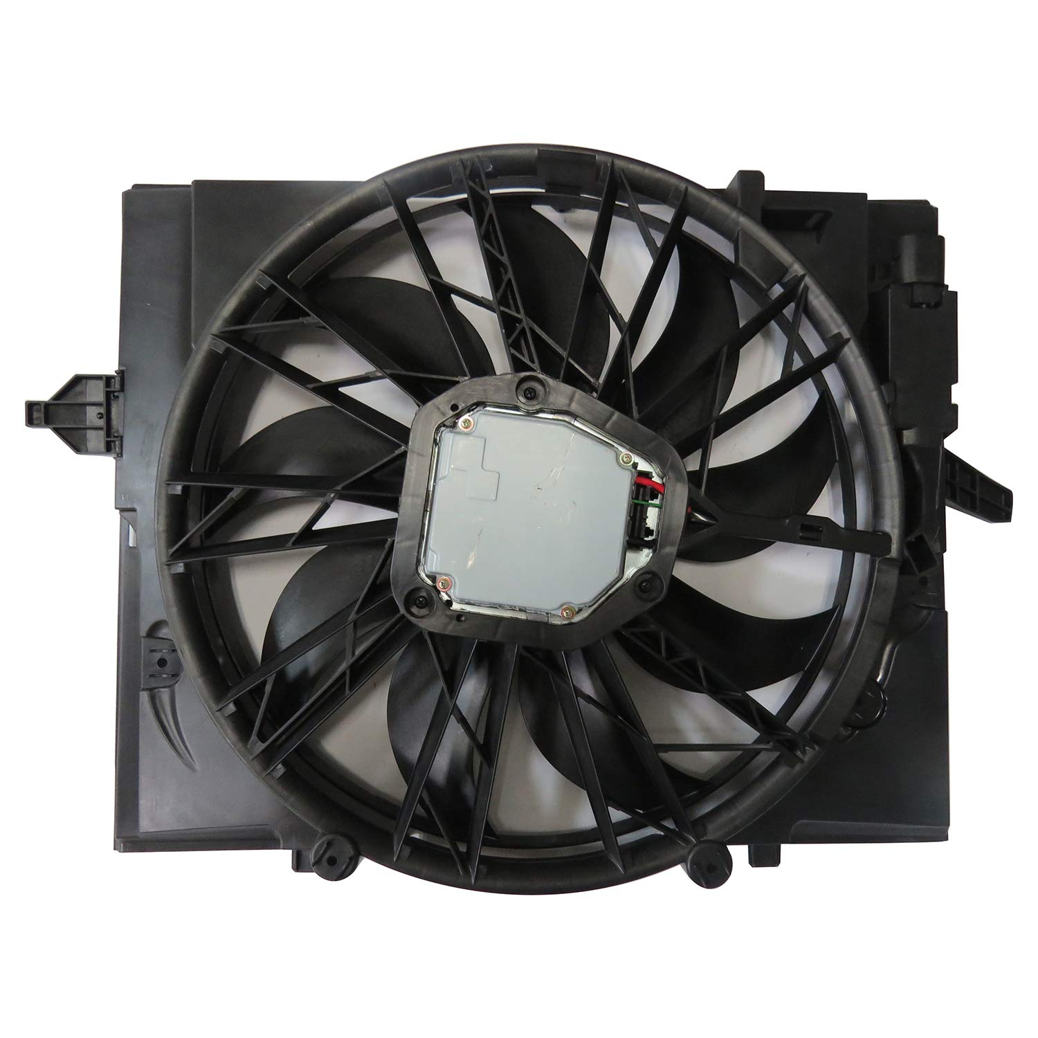 TYC 624290 Cooling Fan Assembly Replacement for Select Car Models - High Performance Aluminum Radiator Cooling Fan with Motor - Perfect for Overheating Prevention & Engine Temperature Regulation (Ideal for Summer Driving & Heavy Traffic Conditions)