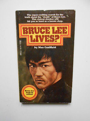 Bruce Lee Lives Rare Paperback 1975 - Vintage Martial Arts Book for Collectors & Fans - Perfect for Home Libraries, Gifts & Memorabilia Displays