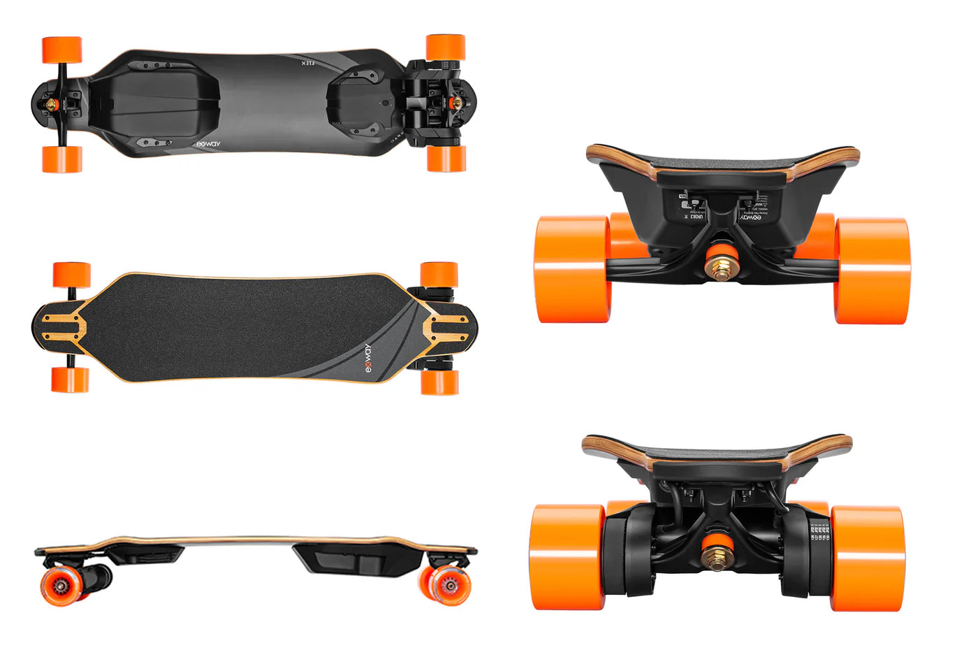 Exway Flex SE 2024 Electric Skateboard - 25 MPH Top Speed & 20 Mile Range - Commuter & Campus Cruiser - Perfect for Urban Transportation & Last-Mile Travel
