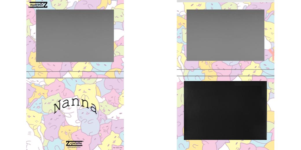 Custom Extra Large Z Palette - Magnetic Makeup Palette for Eyeshadows & Blush - Perfect for Travel & Professional Makeup Artists