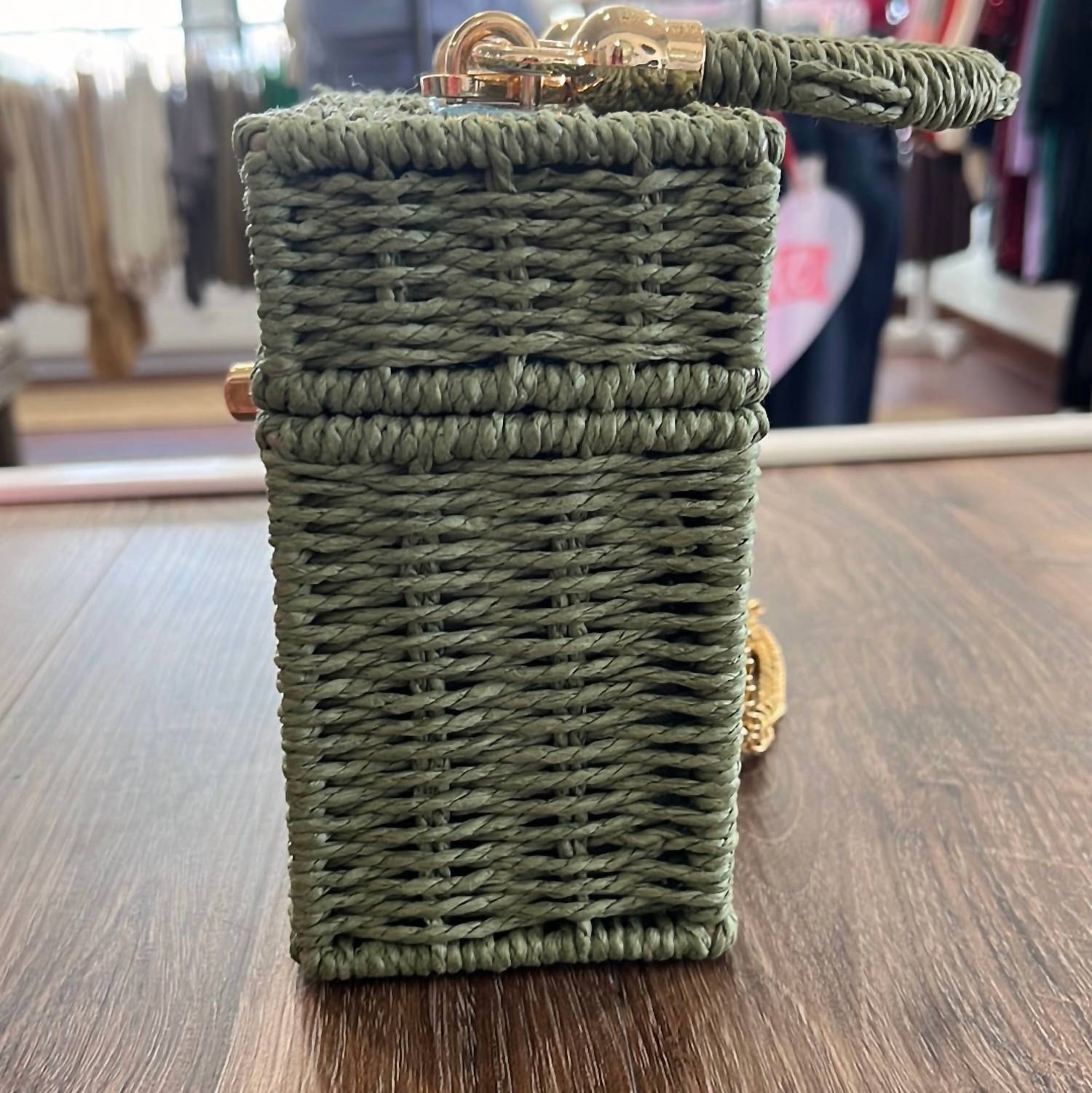 Eco-Friendly Sage Green Lunchbox Purse for Women - Stylish & Functional Lunch Bag for Work, School, or Picnics