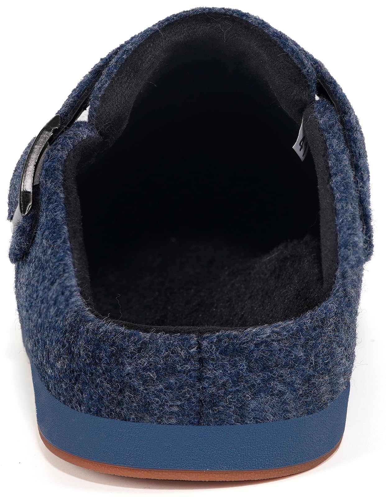 Cozy Winter Felt Slippers for Women & Men - Arch Support House Shoes with Removable Cushion Footbed - Indoor/Outdoor Wear for Home, Office & Travel Comfort