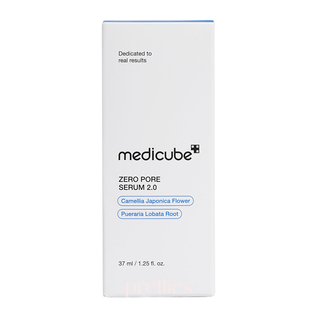 Medicube Zero Pore Serum 2.0 - 37ml Pore Minimizing Treatment for Clear Skin | Korean Skincare for Oily & Acne-Prone Skin | Daily Facial Serum for Smooth Complexion