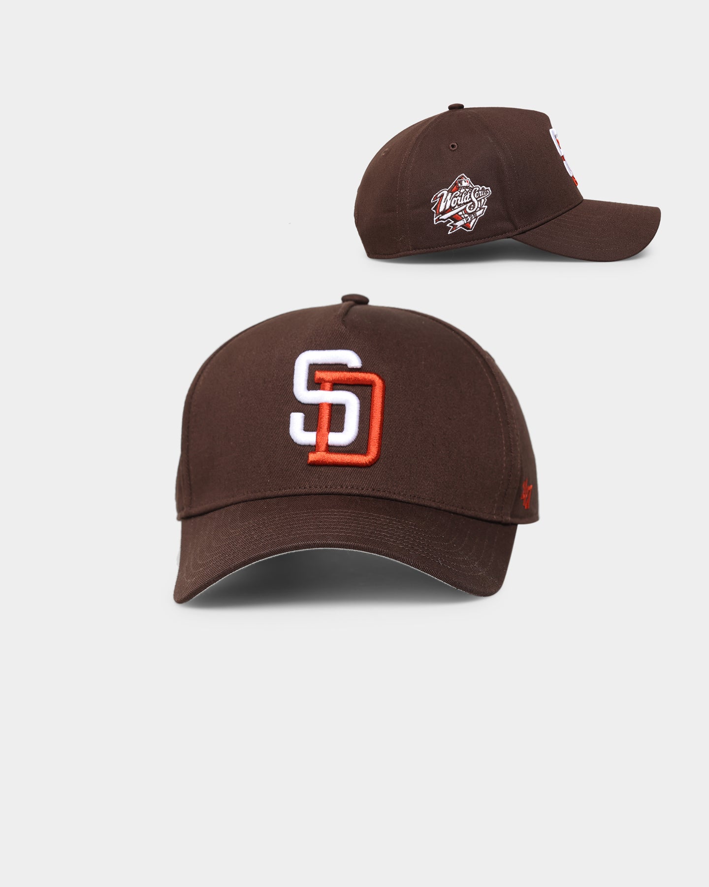 47 Brand San Diego Padres 'Caramel Chocolate' MVP Snapback Hat - Adjustable Baseball Cap for Men & Women - Perfect for Baseball Games, Streetwear Fashion & Sports Fans