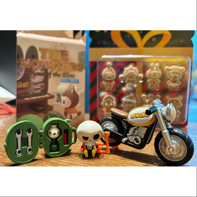 Labubu The Monsters Home of the Elves Series Car Mechanic Action Figure - Collectible Toy for Anime Fans, Perfect for Display, Gifts & Pop Culture Enthusiasts