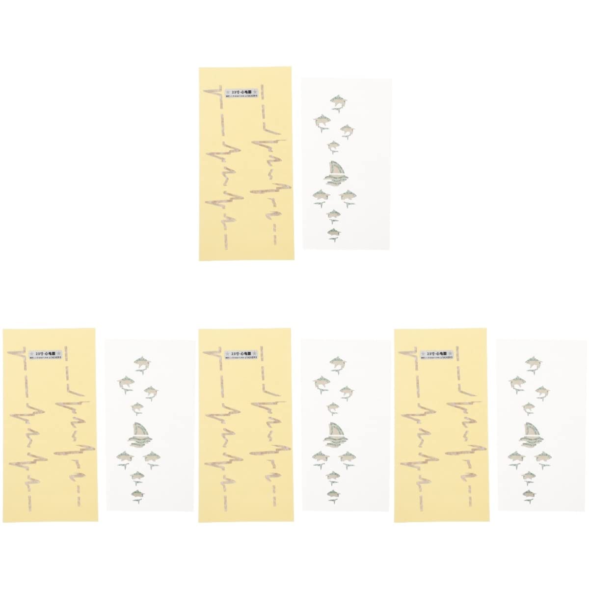 MILISTEN 8-Piece Violin & Guitar Fretboard Stickers - Finger Position Markers with Note Decals for Bass & Acoustic Guitars | Perfect for Beginners Learning Music & Practice Sessions