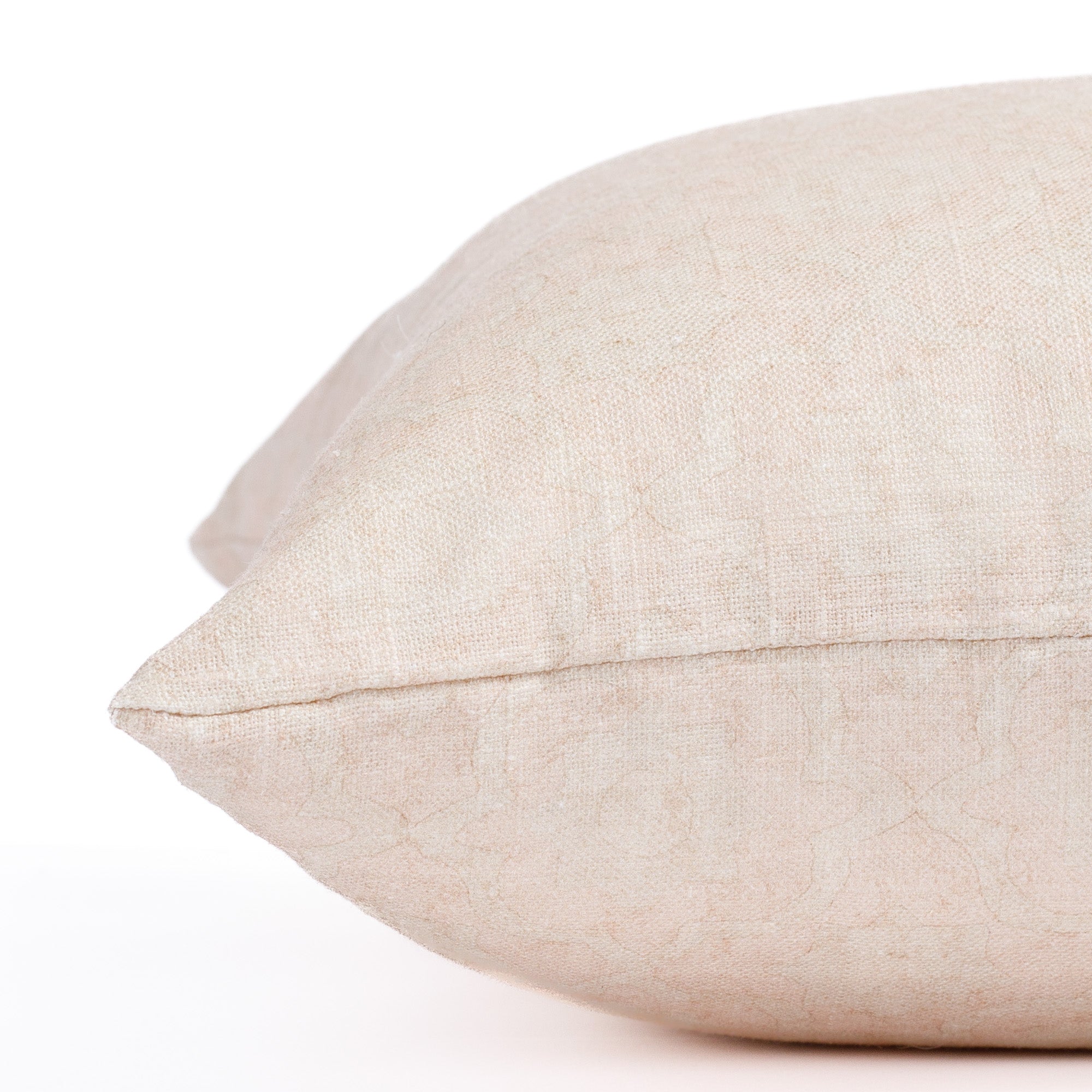 Alia 20x20 Inch Decorative Throw Pillow Cover - Soft Blush Pink Cushion for Sofa, Bed & Home Decor - Perfect for Living Room, Bedroom & Dorm