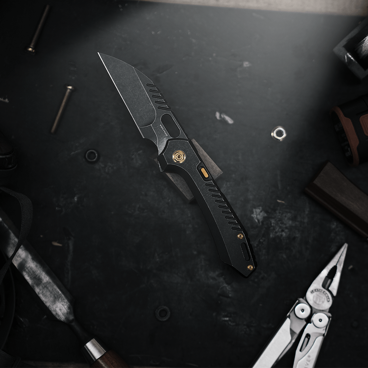 RSKAOS Top Liner Lock Folding Knife - 3.46