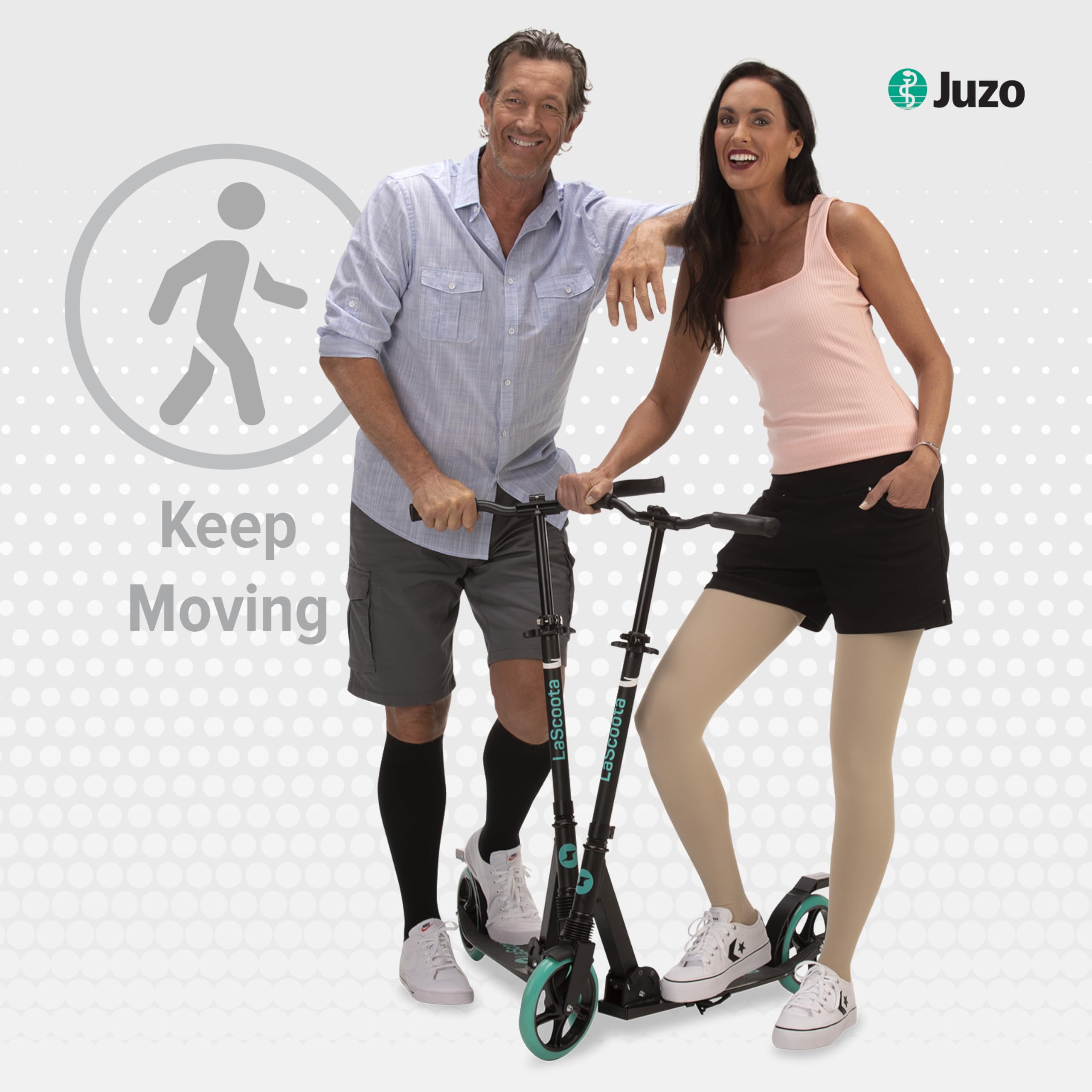 Juzo Assist Knee High Open Toe Compression Stockings 30-40 mmHg - Therapeutic Support for Men & Women - Comfortable, Breathable & Easy to Wear - Black (Pair of 5) - Ideal for Edema, Lymphedema & Post-Surgery Recovery
