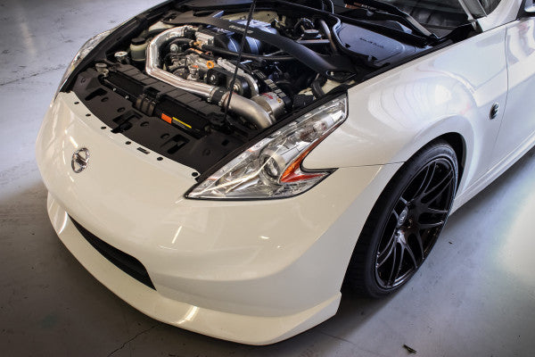2012-2020 Nissan 370Z Z34 Nismo Supercharger Tuned System - Polished Finish (Part# 407772NP) - Performance Boost for Street Racing & Track Days