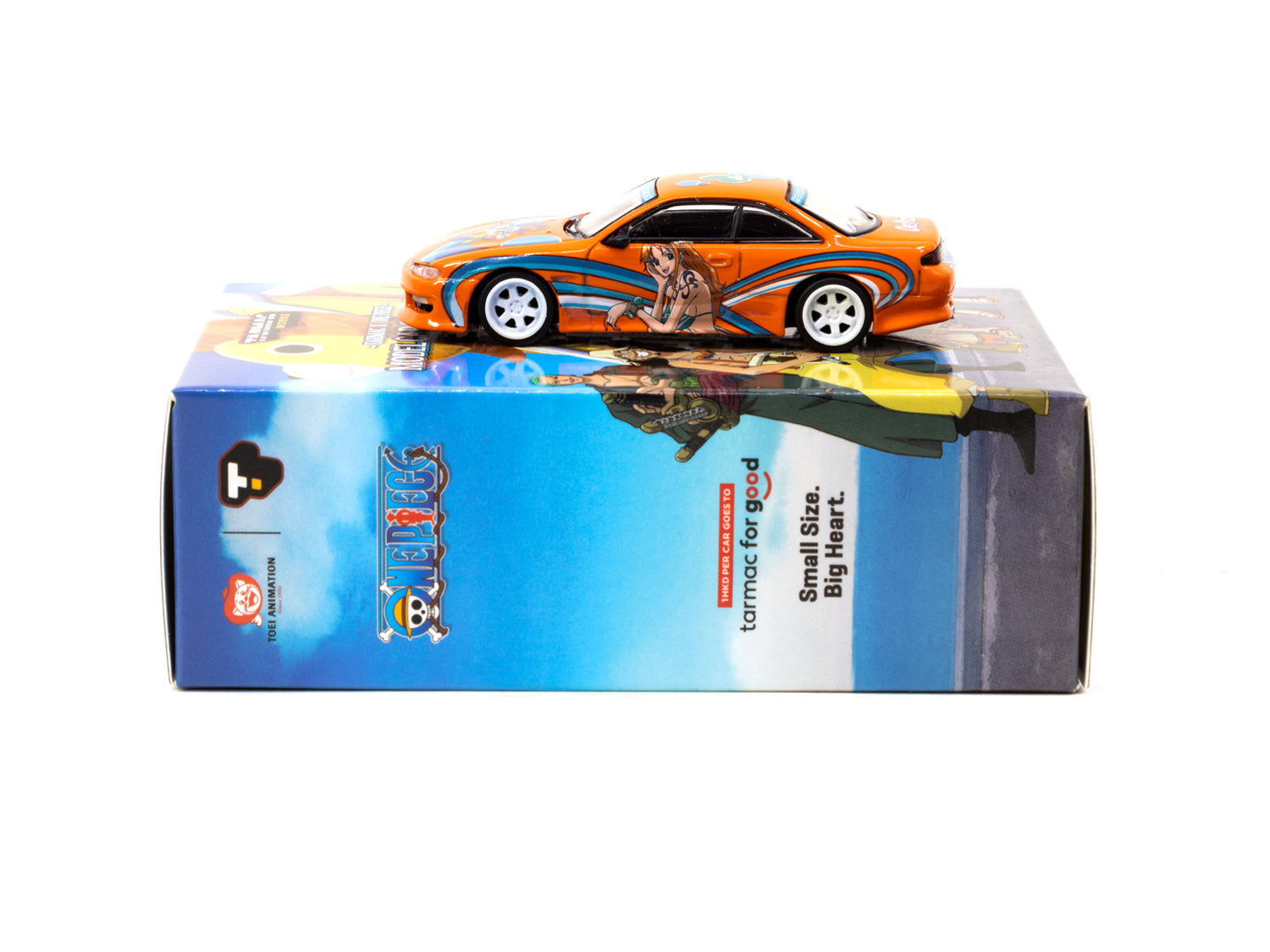 Tarmac Works x One Piece Model Car Collection VOL.1 - Anime Diecast Blind Box Toy for Car Enthusiasts & Collectors - Perfect for Display, Gifts, and Anime Merchandise Collections