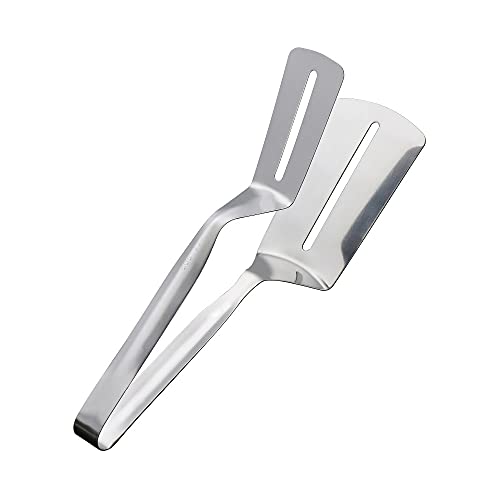 Stainless Steel BBQ Utensil Set - Kitchen BBQ Tongs, Steak Shovel, Fish Clamp, Bread & Meat Tongs for Grilling, Frying, and Outdoor Cooking