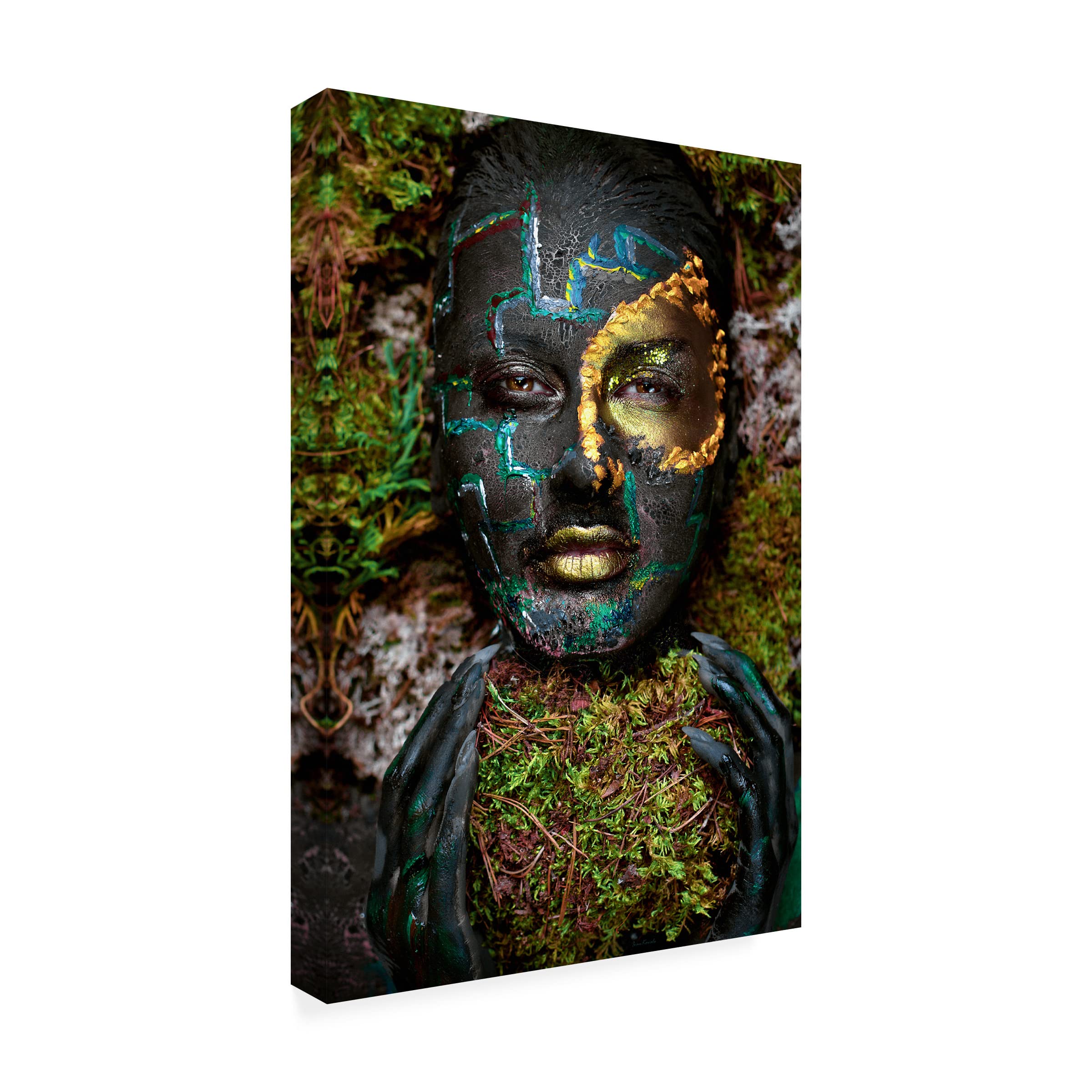 Trademark Fine Art 'Labyrinth' Canvas Wall Art by Ivan Kovalev - Modern Abstract Painting for Living Room, Bedroom & Office Decor