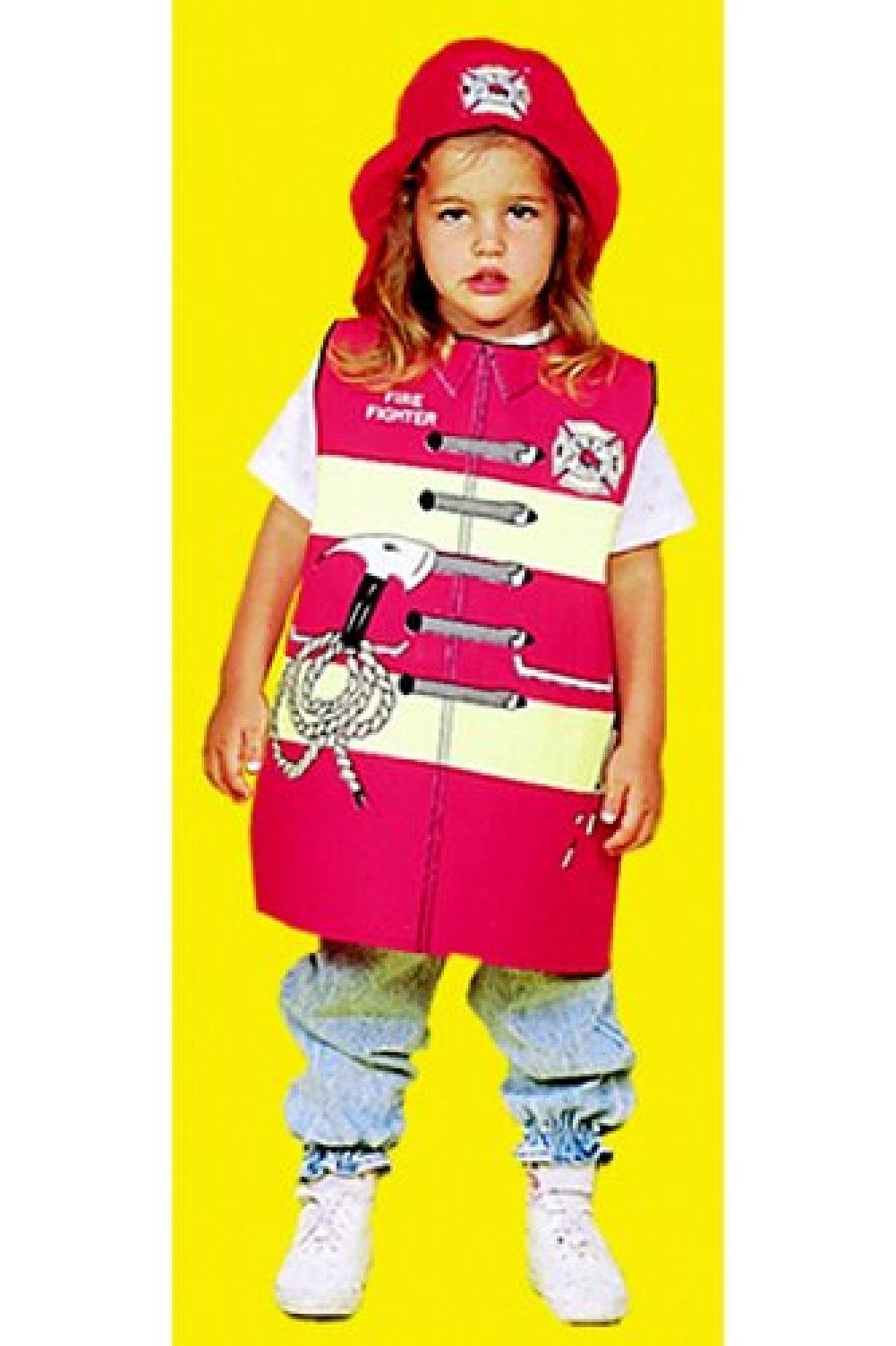 Kids Firefighter Costume Set - Role Play Dress Up Outfit for Boys & Girls | Halloween, Career Day, Pretend Play