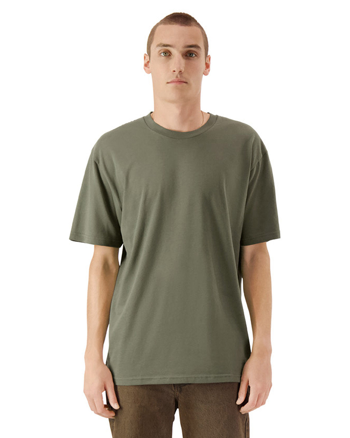 American Apparel 5389 Unisex Sueded T-Shirt - Soft & Comfortable Cotton Tee for Men & Women - Perfect for Casual Wear, Layering & Everyday Outfits