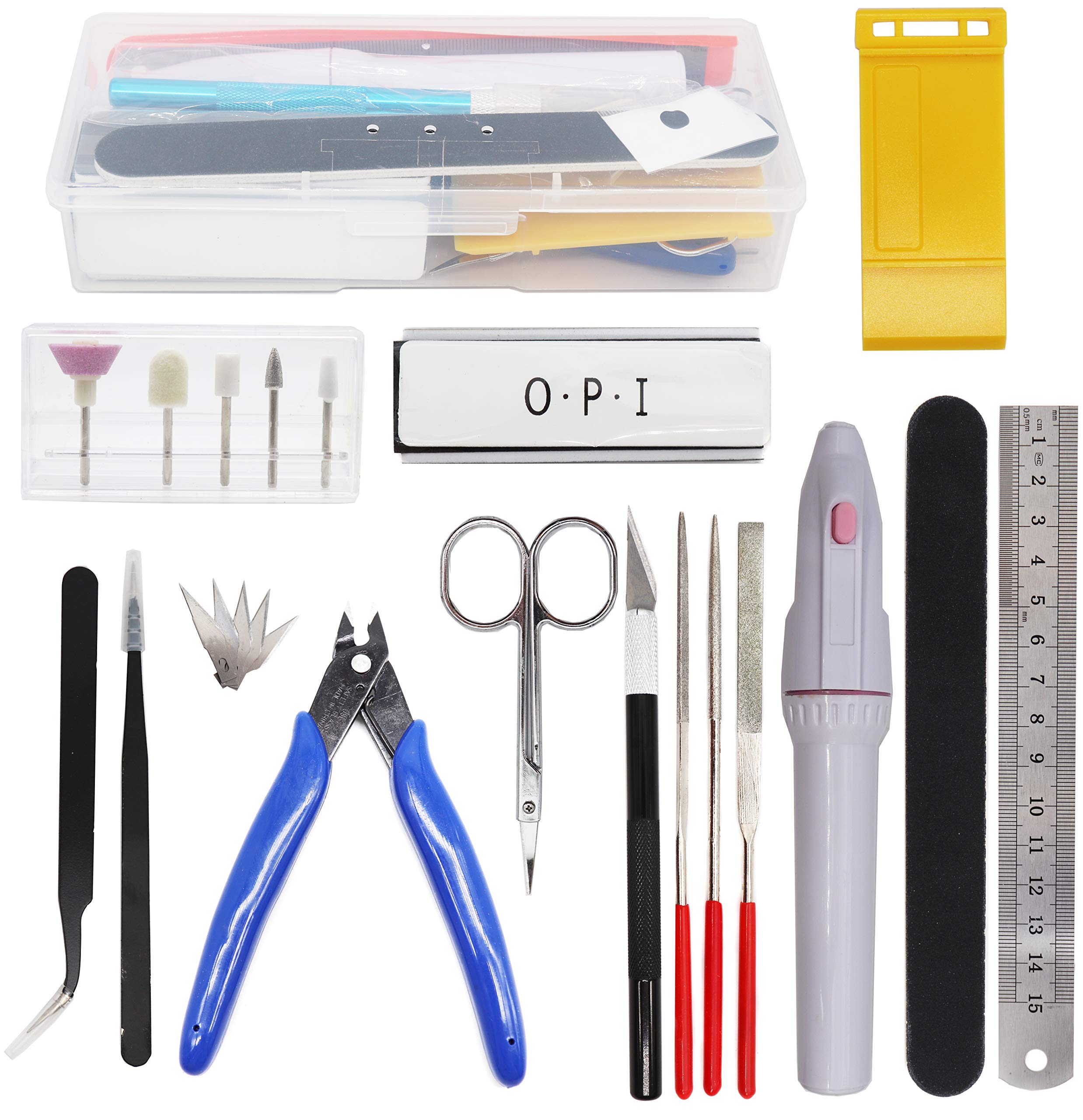 23-Piece Basic Model Building Tool Kit for Gundam, Toys & Crafts - Perfect for DIY Projects, Hobbyists & Model Enthusiasts
