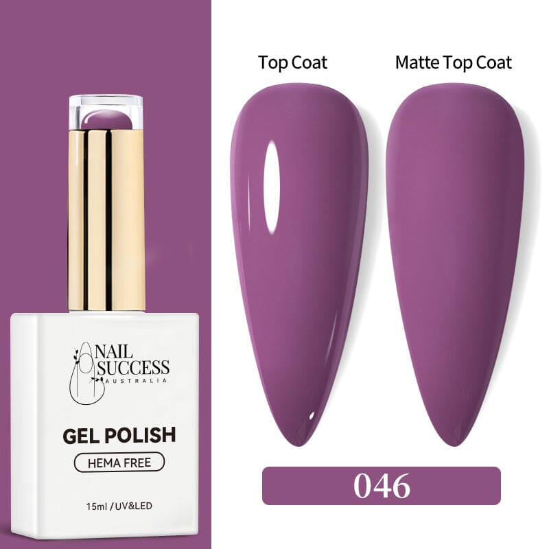 Hema Free Gel Nail Polish Set - 15ml Long Lasting Soak Off UV LED Nail Gel Colors for Manicure & Pedicure at Home or Salon