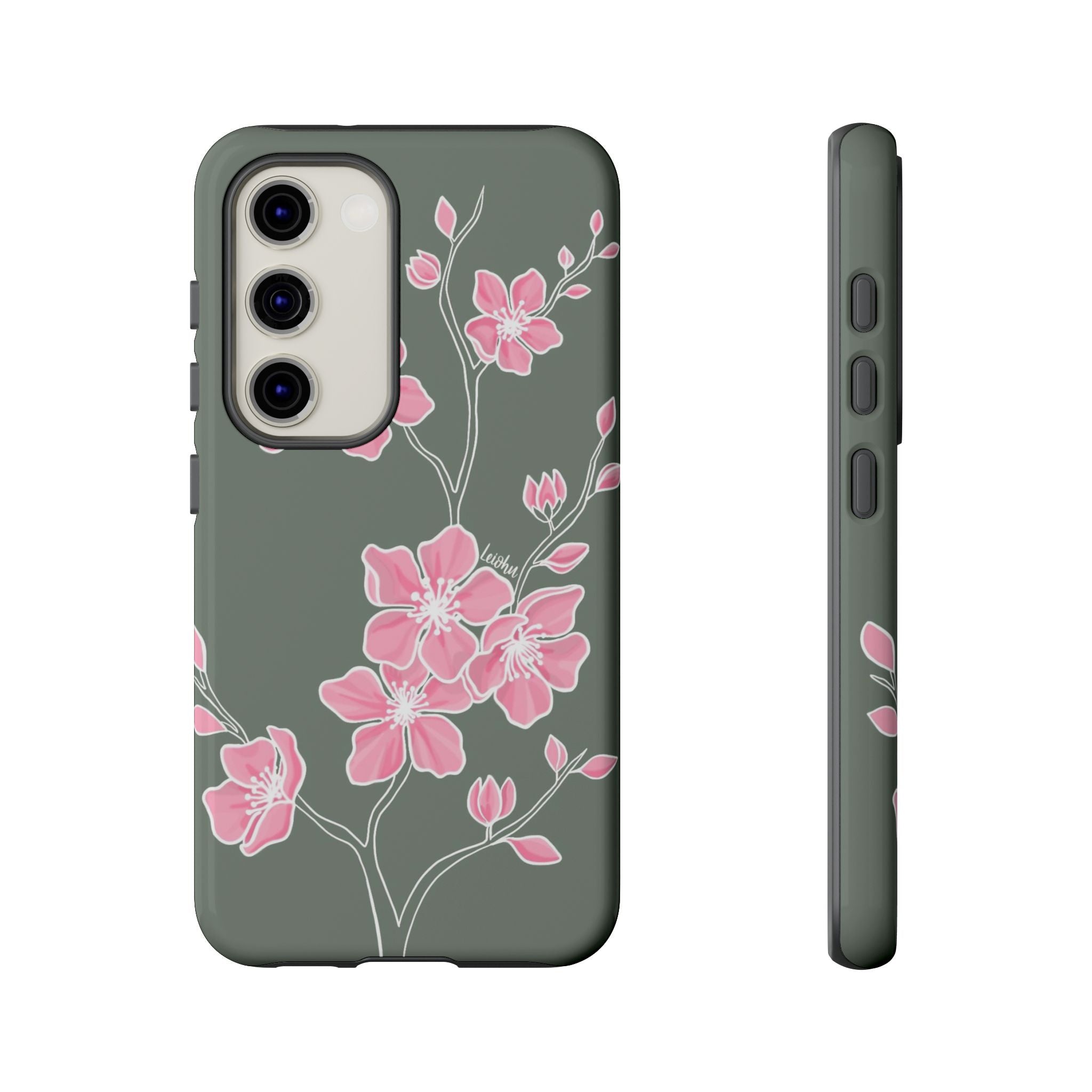 Samsung Galaxy Phone Case with Cherry Blossom Design - Stylish Protective Cover for Everyday Use, Travel & Work