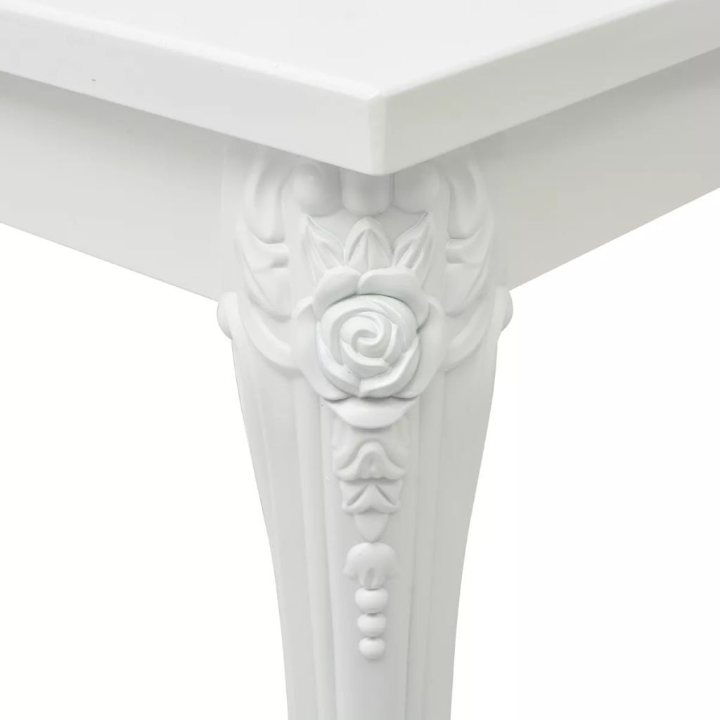 Modern White High Gloss Coffee Table 39.4