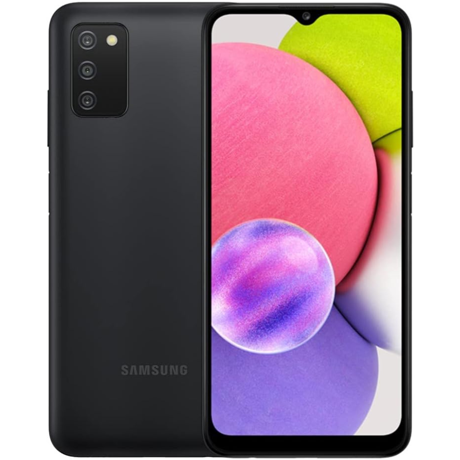 Refurbished Samsung Galaxy A03s Unlocked Smartphone - 32GB Storage, Long Battery Life for Streaming, Gaming & Daily Use