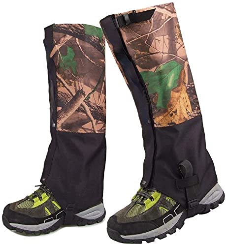 Waterproof Low Ankle Gaiters for Hiking - Breathable Adjustable Boot Covers for Walking, Cycling & Outdoor Activities | Lightweight Packable Leg Protection for Hunting, Fishing, Camping & Desert Adventures