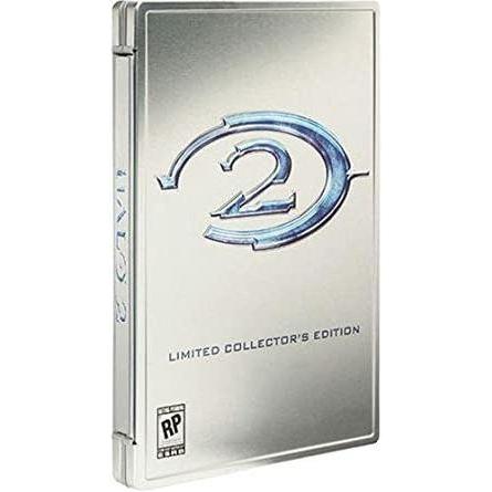 Halo 2 Limited Collector's Edition Steel Game Case - Replacement Cover for Xbox - Perfect for Gaming Collectors & Display