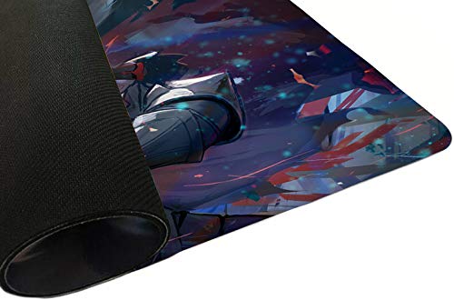 Fate Stay Night Anime Mouse Pad - Large Gaming Desk Mat for Computer & Keyboard | Saber Alter Fate Grand Order Design | Non-Slip Surface for PC Gaming & Office Work