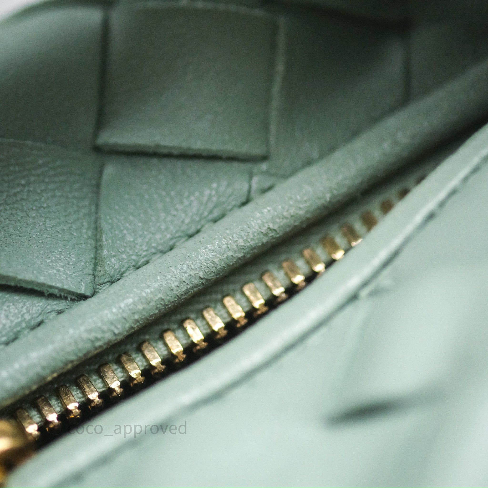 Bottega Veneta Mini Jodie Bag in Intrecciato Green Lambskin Leather with Gold Hardware - Perfect for Everyday Use, Date Nights & Special Occasions