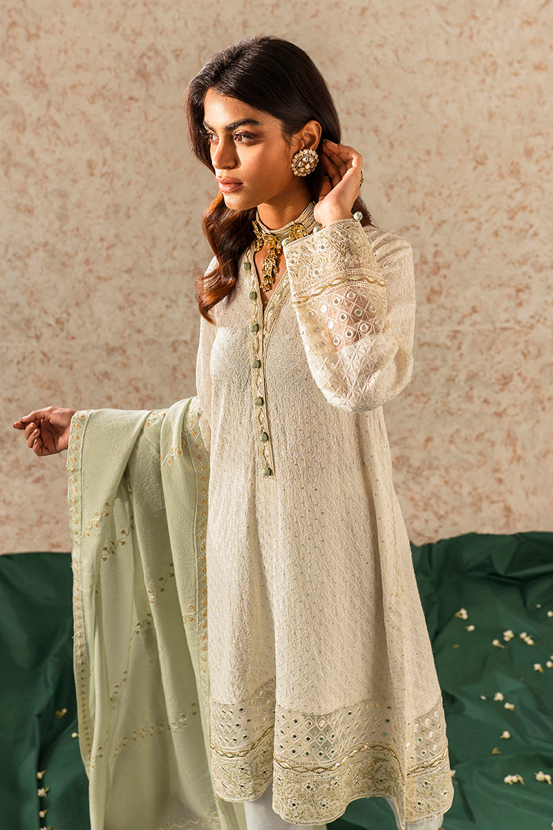 Stylish Mushk Light 2-Piece Set (Shirt & Dupatta) - Perfect for Festivals, Weddings & Ethnic Occasions