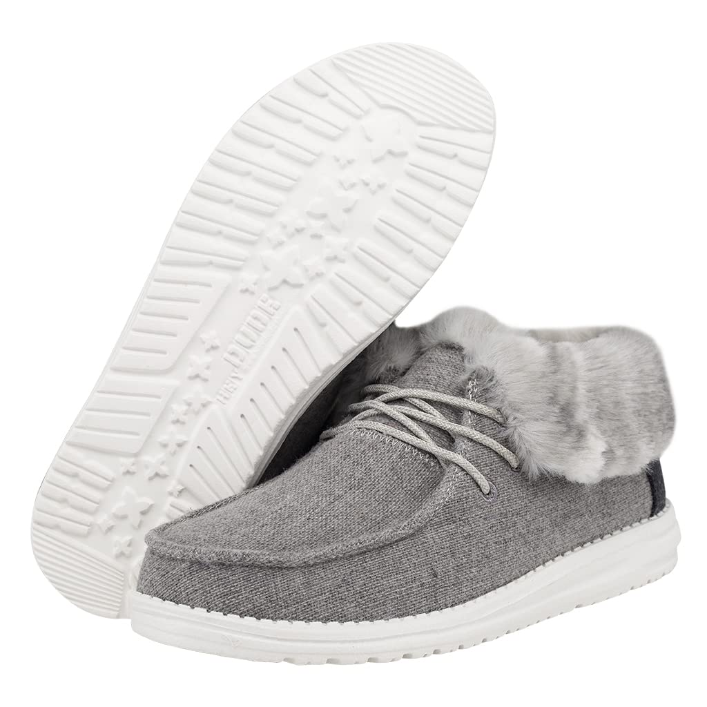 Hey Dude Women's Britt Lace-Up Boots - Comfortable & Lightweight Casual Shoes for Women | Perfect for Walking, Travel & Everyday Wear