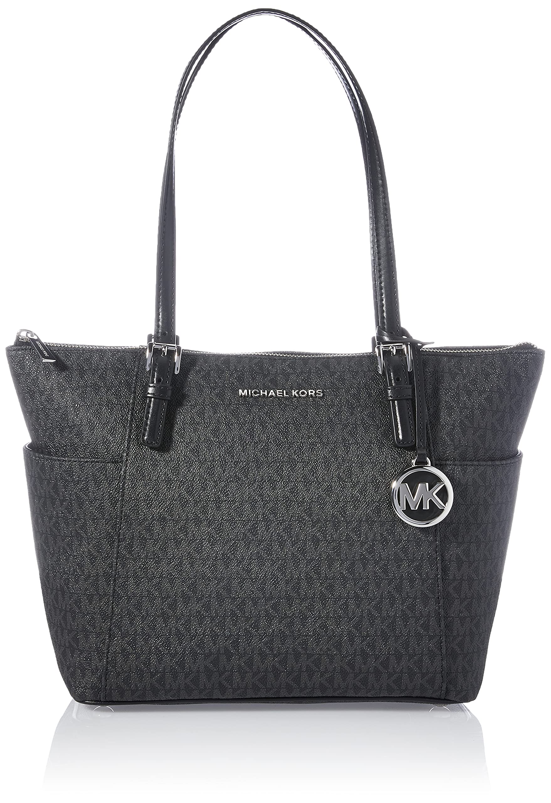 Michael Kors Jet Set East West Top Zip Tote Bag for Women - Stylish Leather Handbag for Work, Travel & Everyday Use