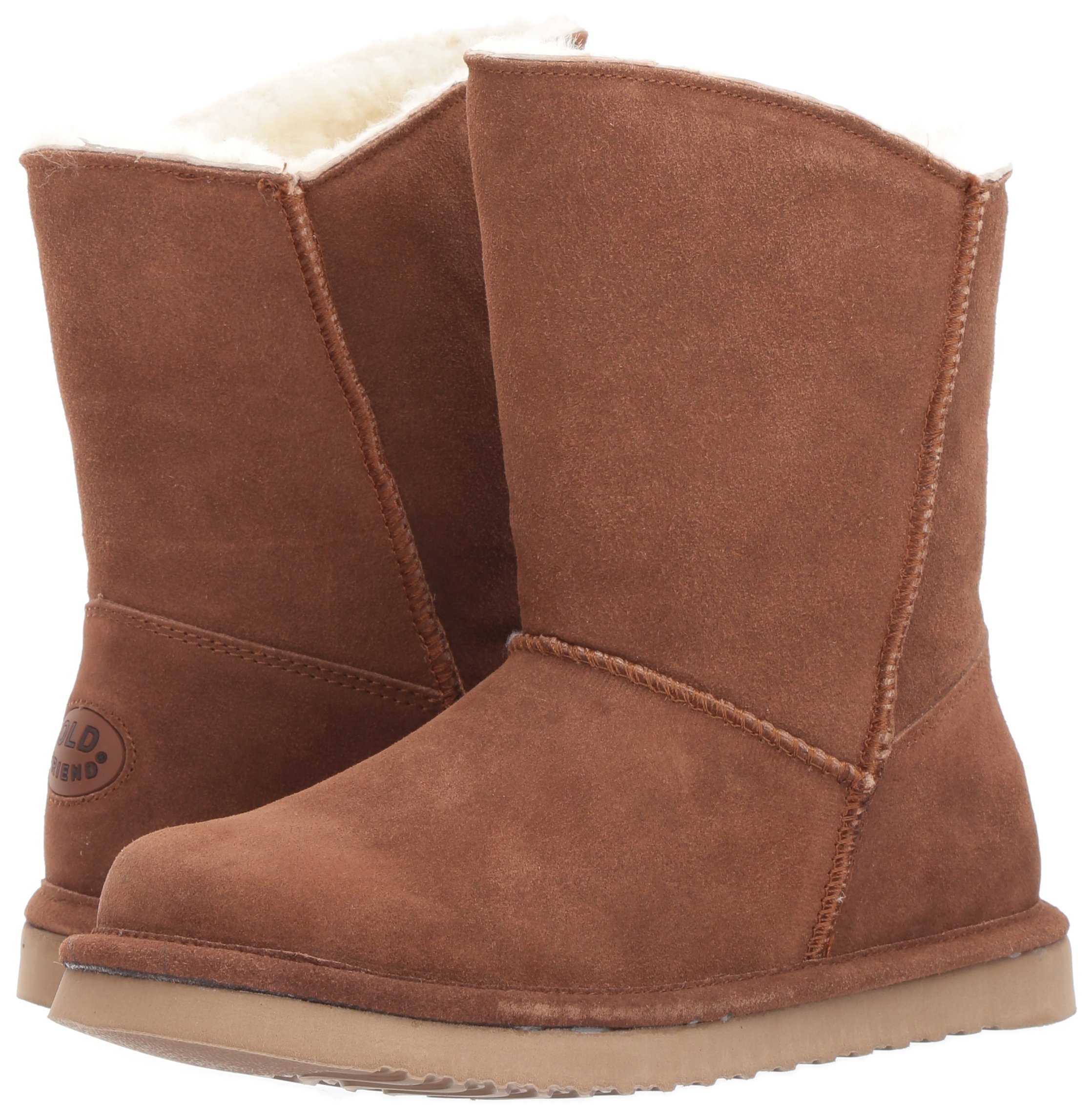 Old Friend Women's Winter Boots - Stylish Warm Ankle Boots for Snow, Hiking & Casual Outings