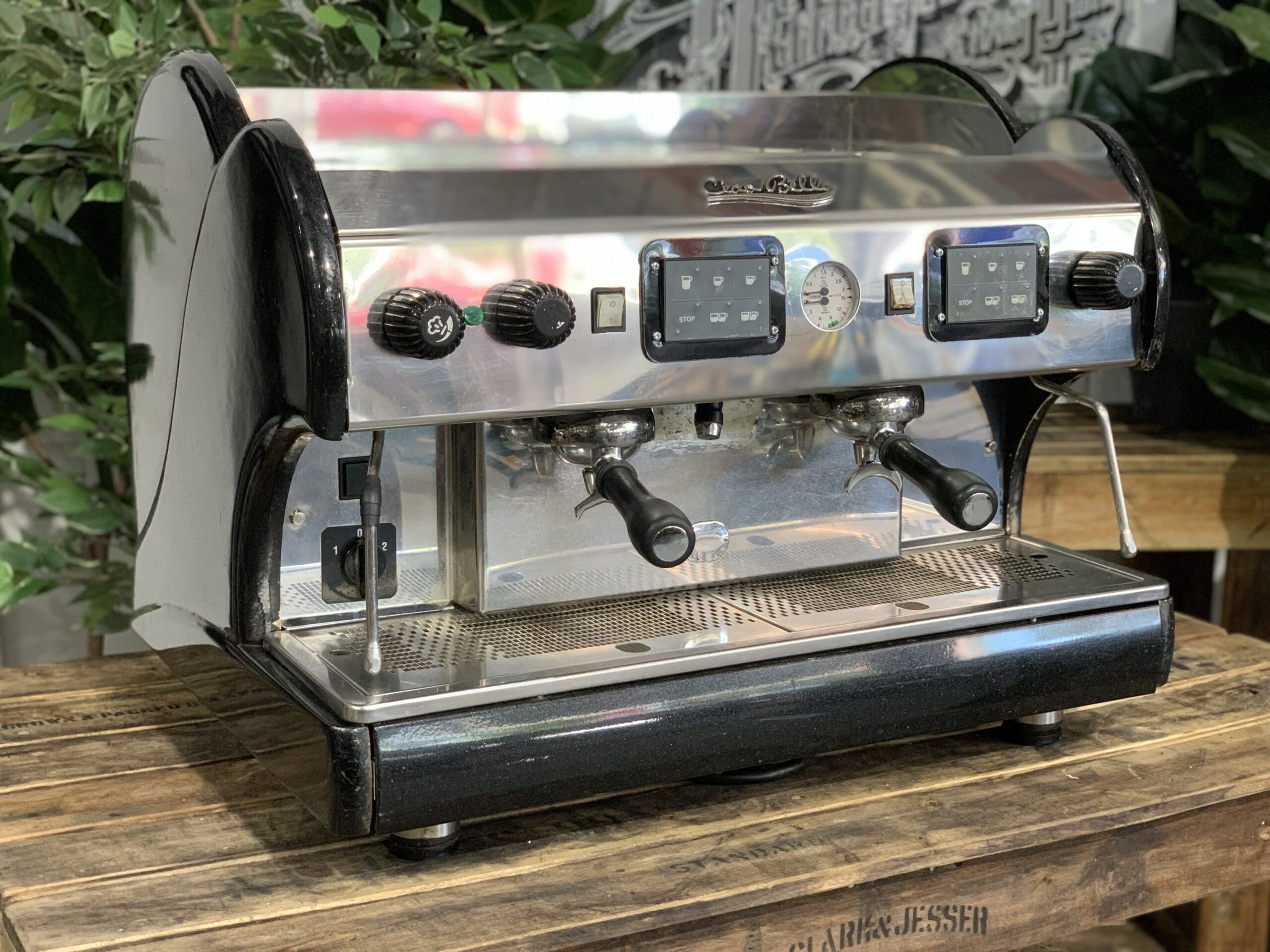 Ciao Bella 2 Group Espresso Machine - Professional Commercial Coffee Maker for Cafes & Restaurants - Perfect for Baristas & Coffee Shops