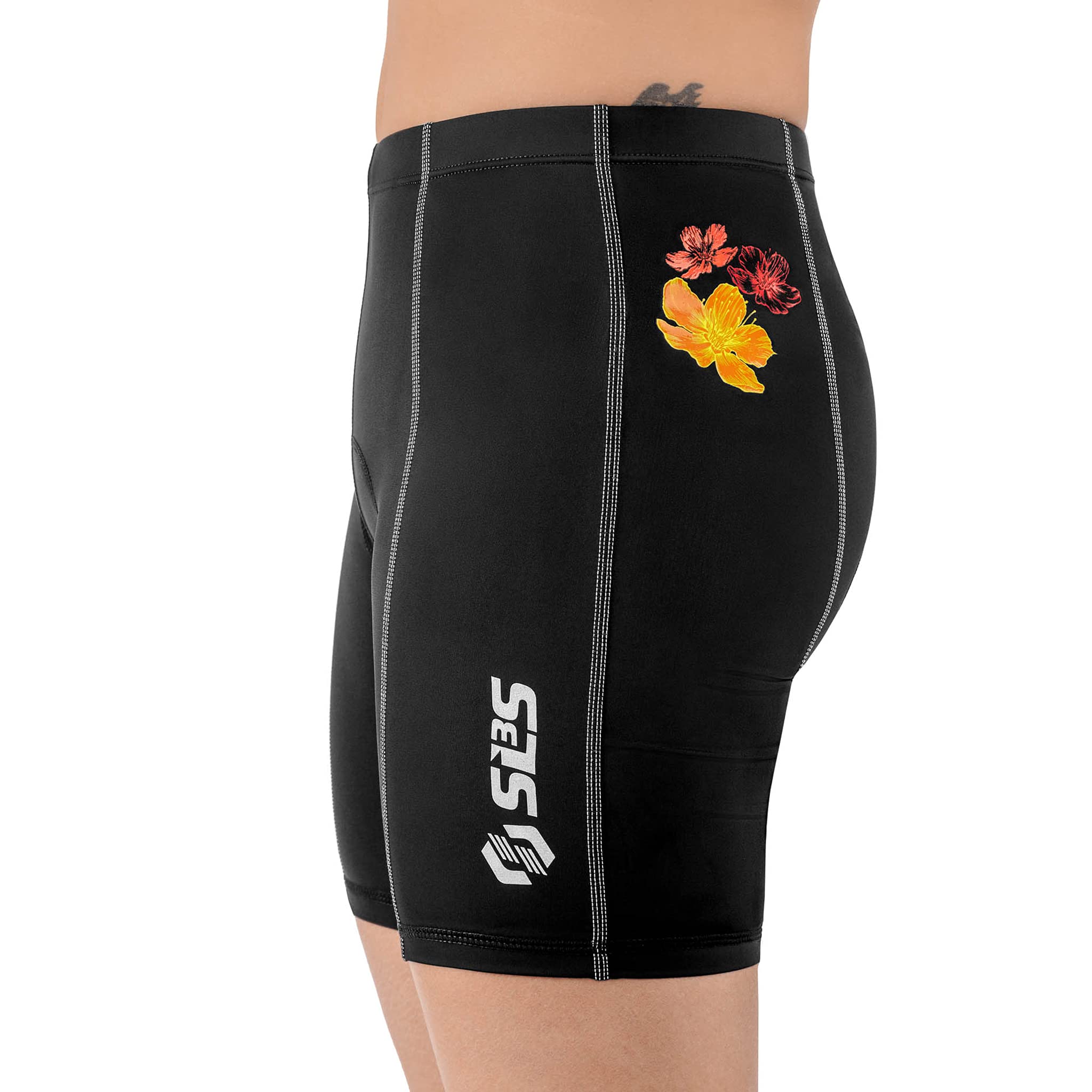 Women's Triathlon Shorts - FRT Slim Athletic Fit Tri Shorts for Cycling, Running & Swimming - Perfect for Training & Competitions