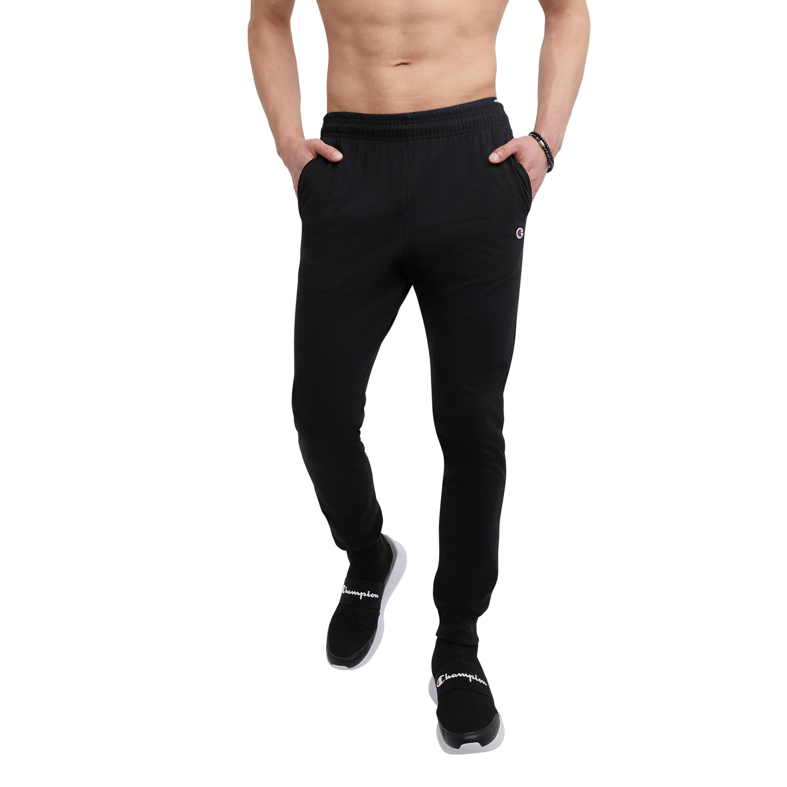 Champion Men's Lightweight Jogger Pants - Comfortable Lounge & Casual Graphic Sweatpants for Men, 31