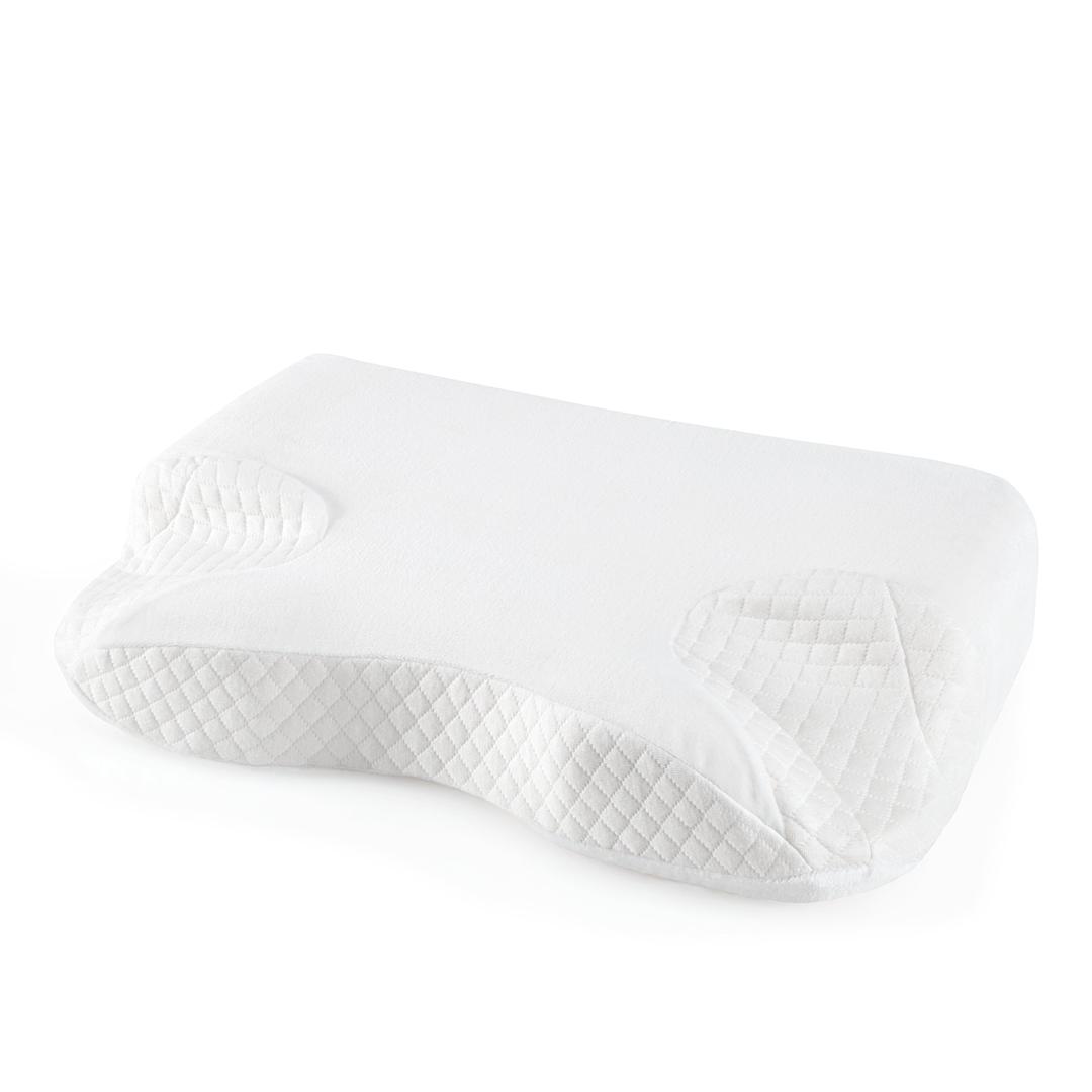 Dr. PILLOW CPAP Therapeutic Pillow for Side Sleepers - Comfortable & Supportive Pillow for CPAP Users, Sleep Apnea Relief, Better Sleep - Ideal for Home & Travel Use