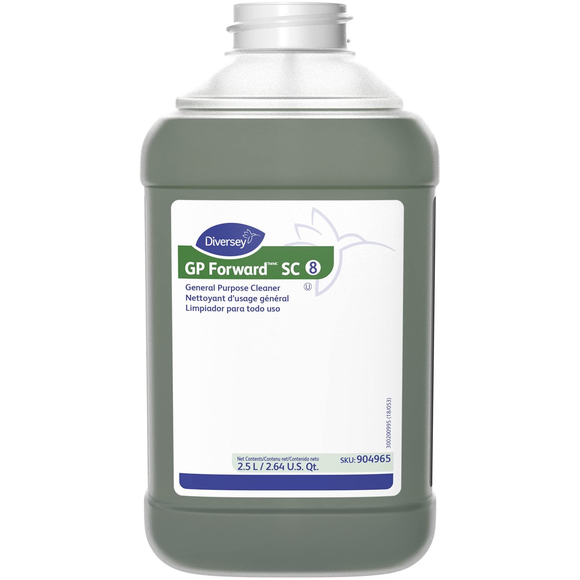 Diversey General Purpose Concentrated Cleaner - Multi-Surface Cleaning Solution for Floors, Walls & Countertops | Commercial & Household Use