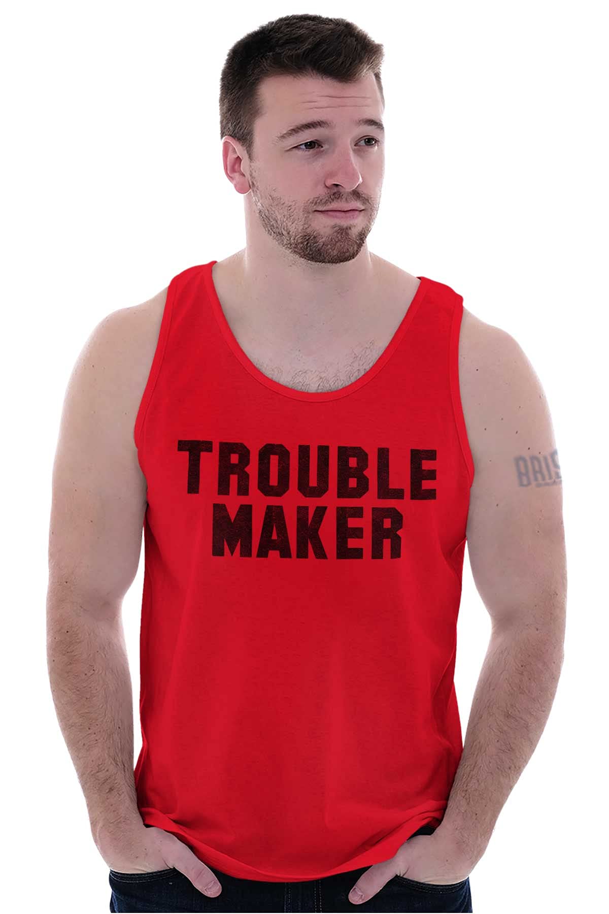 Rebel College Party Tank Top for Men & Women | Trendy Graphic Tee for Casual Wear, Night Out & Campus Events