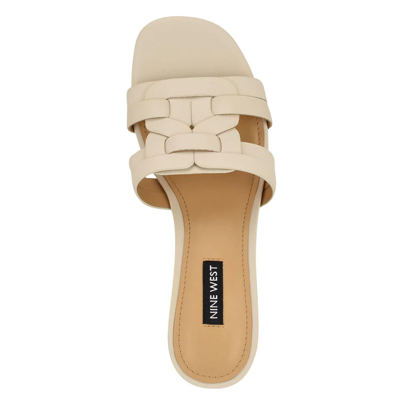 Nine West Gennie3 Cream Women's Comfortable Heels for Work & Evening Events | Stylish & Versatile Dress Shoes for Office, Parties & Special Occasions