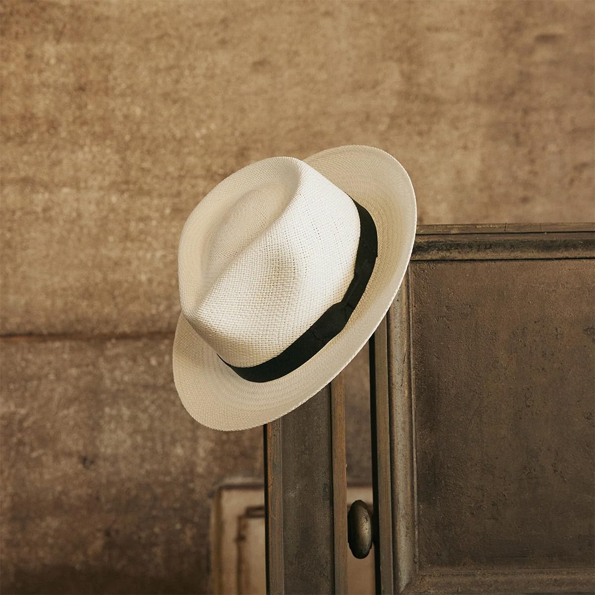 Stetson Men's Panama Straw Hat - Classic Summer Fedora for Outdoor Activities, Beach, and Travel