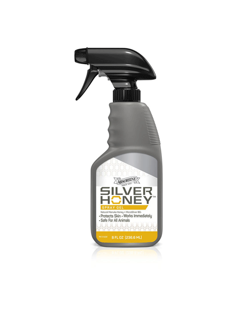 Organic Silver Honey Spray Gel for Skin Care - Soothes Dry Skin, Cuts & Burns - Natural Healing for Face, Hands & Body - Perfect for Daily Moisturizing & First Aid