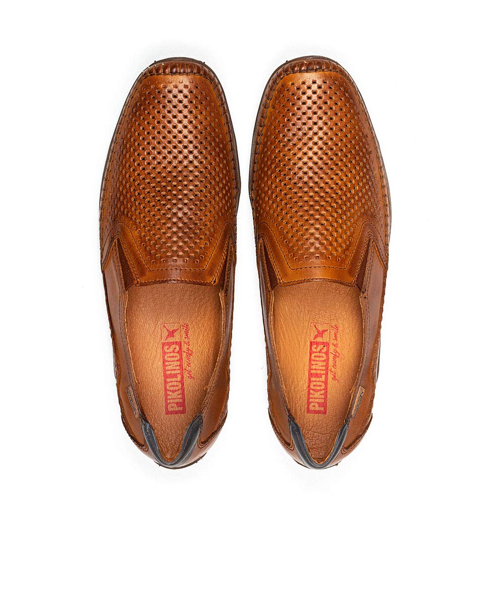 PIKOLINOS Men's Leather Loafers - Comfortable & Stylish Slip-On Shoes for Casual Wear, Office & Travel