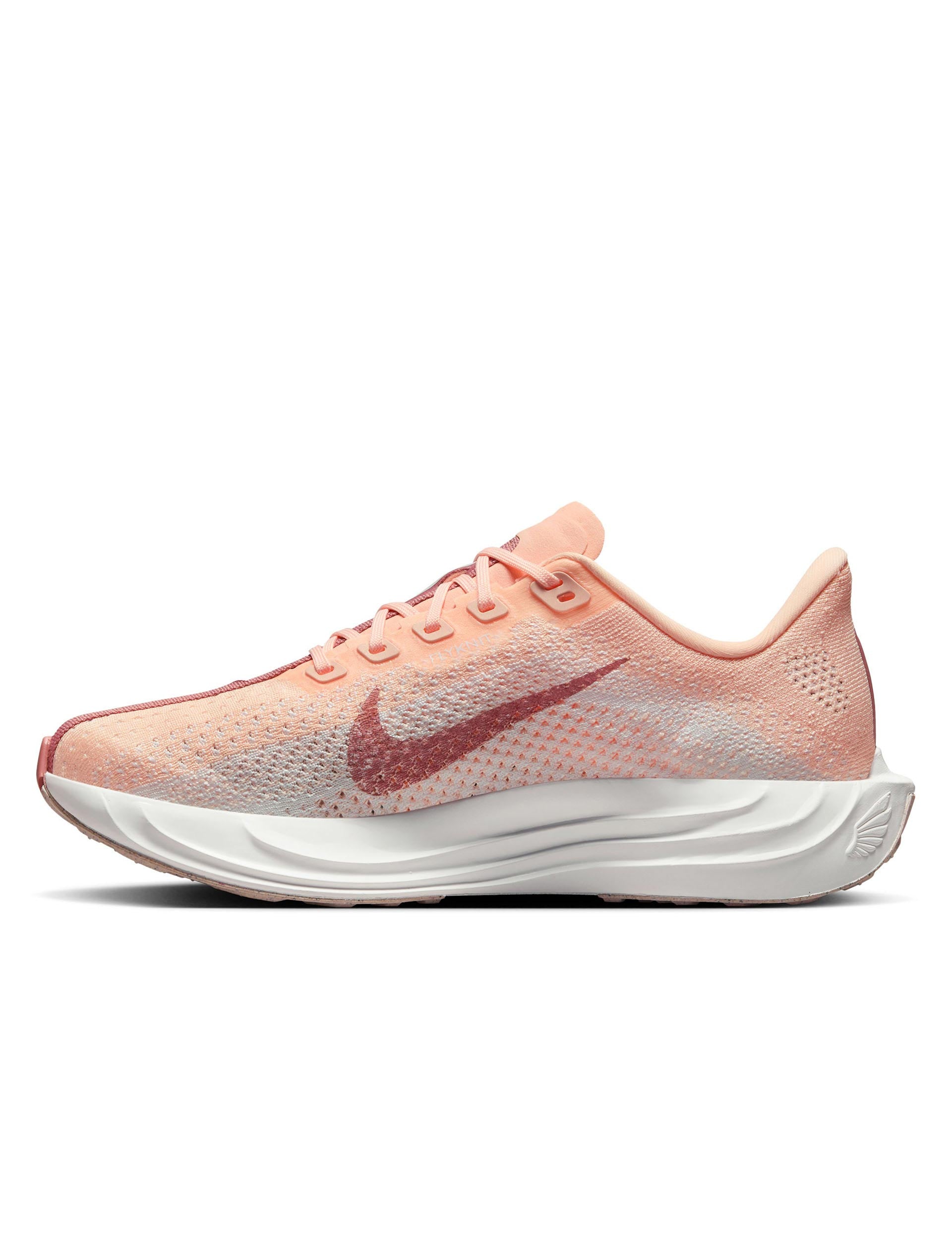 Pegasus Plus Running Shoes - Crimson Tint/Pure Platinum/Red Stardust/White | Lightweight Cushioned Sneakers for Men & Women | Perfect for Jogging, Gym Workouts & Daily Wear