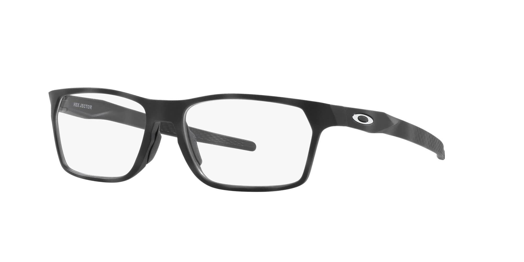 Oakley Men's Ox8032 Hex Jector Rectangular Prescription Eyeglass Frames - Lightweight Durable Glasses for Sports, Driving & Everyday Wear