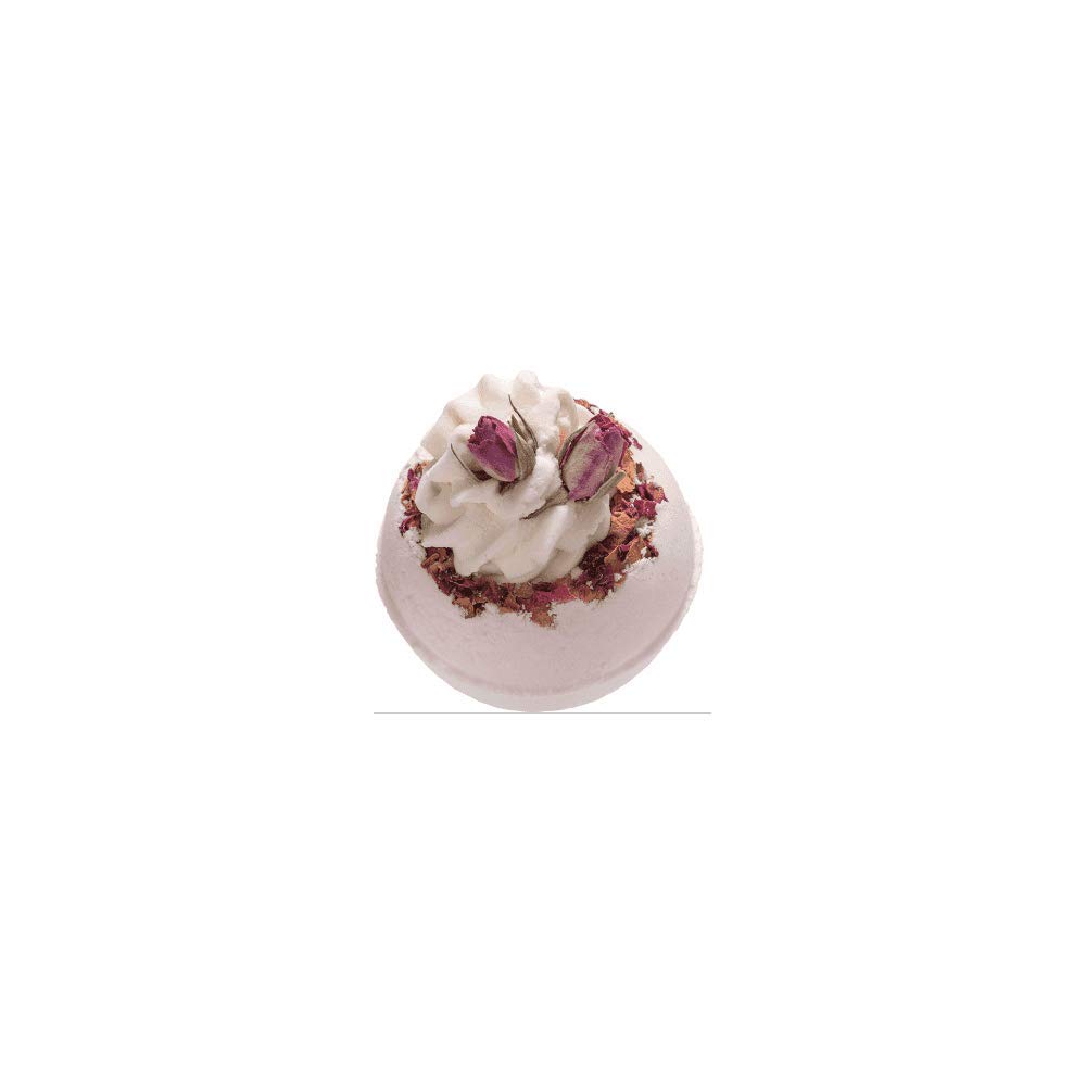 Bomb Cosmetics Wild Rose Bath Blaster - Luxurious Handmade Bath Bomb with Rose Fragrance for Relaxation & Self Care | Perfect for Spa Nights, Gift Giving & Stress Relief